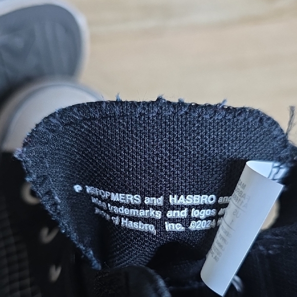 Converse Limited Edition Transformers Black High-Tops All Star Sneakers - Picture 10 of 10